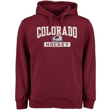 Men's Colorado Avalanche Rinkside City Pride Pullover Hoodie - Burgundy -
