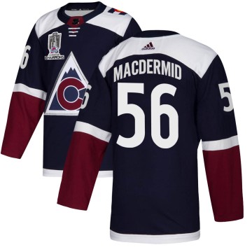 Authentic Adidas Men's Kurtis MacDermid Colorado Avalanche Alternate 2022 Stanley Cup Champions Jersey - Navy