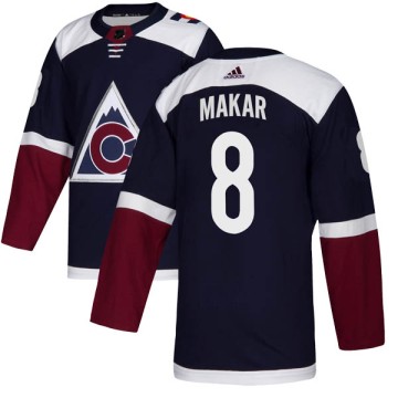 Authentic Adidas Youth Cale Makar Colorado Avalanche Alternate Jersey - Navy